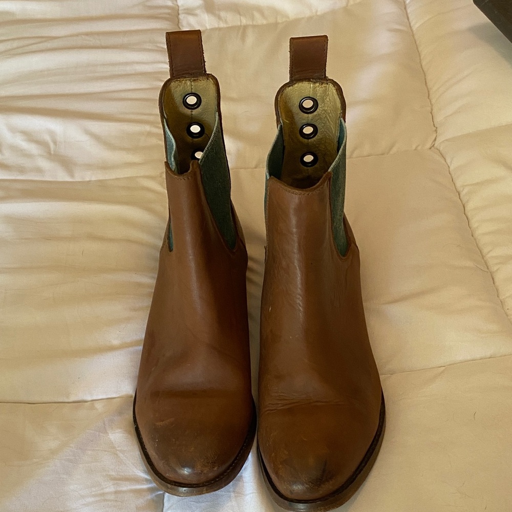 Free People Brown Ankle Boots